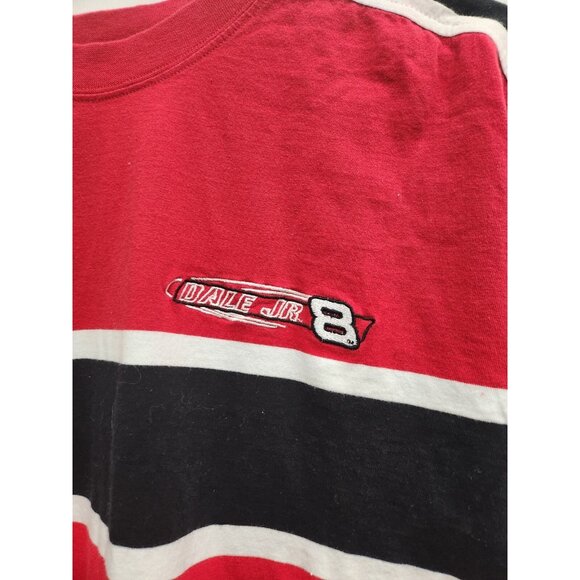 Vintage Nascar Mens Dale Jr #8 T-Shirt Medium Red Bud Racing Winners Circle - Picture 2 of 10